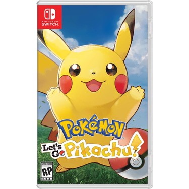 Pokemon Let's Go Pikachu Nintendo Switch Aksiyon Oyunu Spor Fiyatı