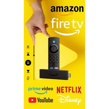 Amazon Fire TV Stick Amazon Fire TV Stick Medya Oynatıcı Fiyatı ve Özellikleri - Teknosa