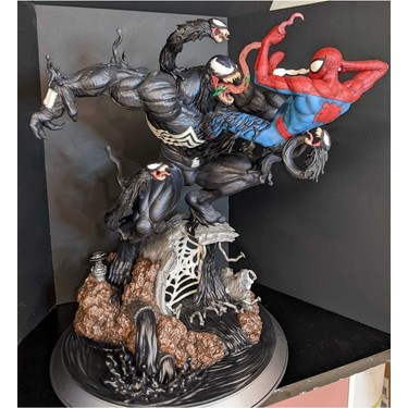 Turansoy Craft Venom Vs Spiderman Azılı Düşman Boyalı Figür Fiyatı