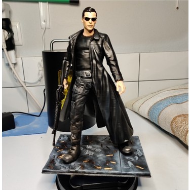 Turansoy Craft The Matrix Neo Boyalı Figür 25 cm Dev Boy Fiyatı