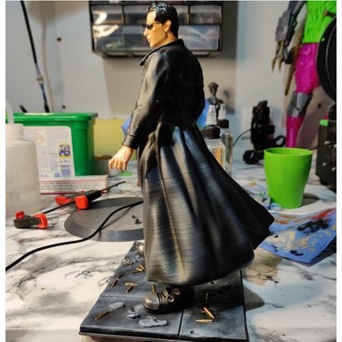 Turansoy Craft The Matrix Neo Boyalı Figür 25 cm Dev Boy Fiyatı