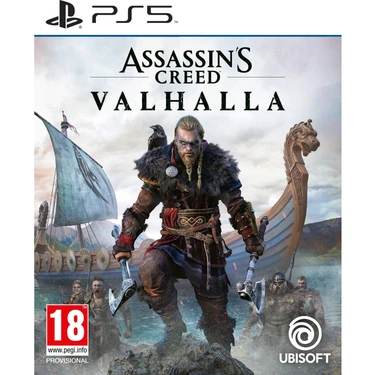 Ubisoft Assassin's Creed Valhalla PS5 Aksiyon Macera Oyunu Yetişkinler İçin