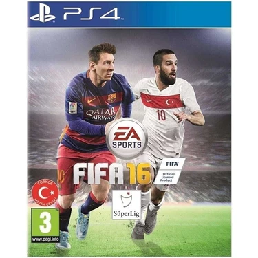 Electronic Arts EA Sports FIFA 16 Futbol Oyunu PS4 Uyumlu Türkçe Dil Destekli Gerçekçi Spor