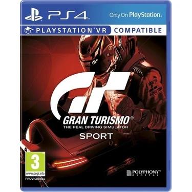 Polyphony Gran Turismo Sport Türkçe Menü Ps4