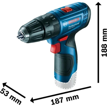 Bosch Professional Gsb 120 Lı Matkap Solo (Akü, Sarj Aleti ve Çanta Dahil Değil