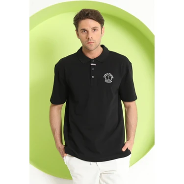 Polo State Erkek Relaxed Polo Yaka T-Shirt