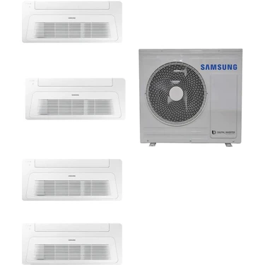 Samsung Wind Free (AJ100TXJ5KH/EA) 12+12+12+12 BTU 10 Kw Dış Ünite A++ 12000 BTU 1+4 Sistem Multi