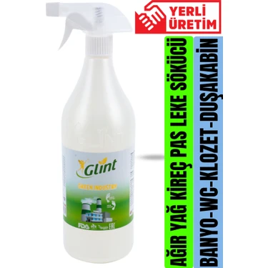 Glint Green Industry 1 Litre %100 Bitkisel Ağır Yağ Çözücü Fırın Temizleme