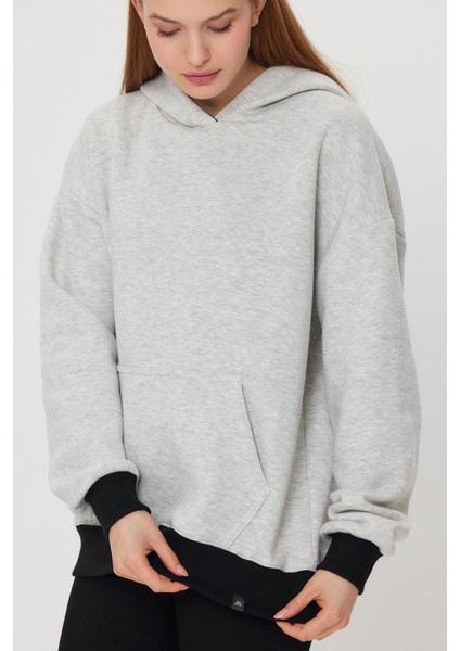 Kangru Cepli Kapişonlu Sweatshirt (E23-00176)