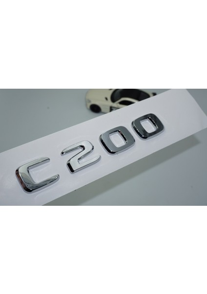 Benz C200 Bagaj Krom Abs 3m 3D Yazı Logo