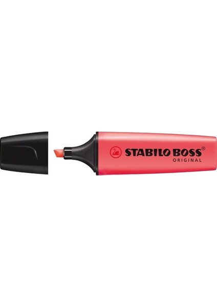 Boss 70/40 Fosforlu Kalem - Kırmızı