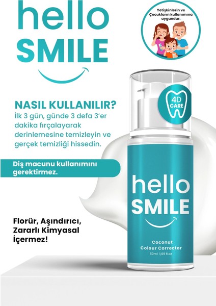 Hindistan Cevizi Aromalı Anında Diş Jeli