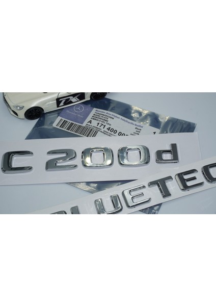 Benz C200D Bluetec Bagaj Krom Abs 3m 3D Yazı Logo indirimleri