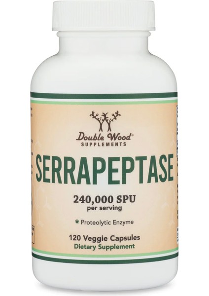 Serrapeptase 240 000 Spu Veg 120 Capsul