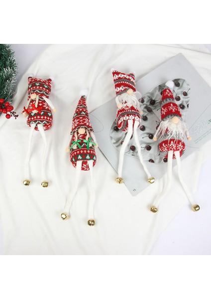 Noel Yüzü Olmayan Bebek Noel Süslemeleri Ev Için Noel Süsleme Noel Yeni Yıl Noel Süsleri Bebek D (Yurt Dışından)