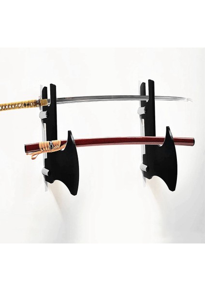 Kılıç Teşhir Standı, Kılıç Kancası, Akrilik Iki Katlı Duvara Monte Samuray Kılıcı Standı Teşhir Standı, Tüm Kılıçları Destekleyin A (Yurt Dışından) fiyatları