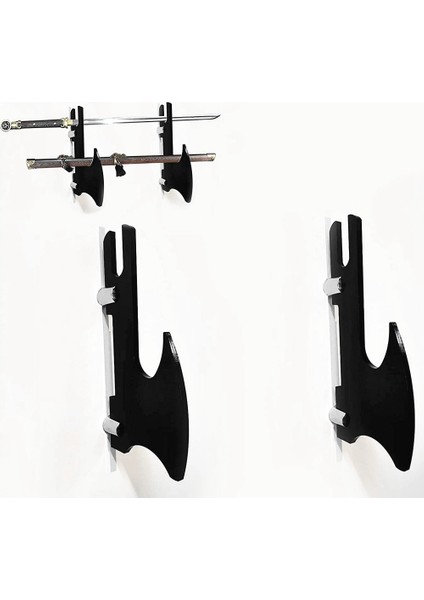 Kılıç Teşhir Standı, Kılıç Kancası, Akrilik Iki Katlı Duvara Monte Samuray Kılıcı Standı Teşhir Standı, Tüm Kılıçları Destekleyin A (Yurt Dışından) indirimleri