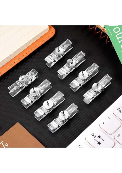 100 Adet Mini Şeffaf Fotoğraf Klipleri Mini Clothespins Klip Elbise Hattı Klipleri Mini Şeffaf Plastik Klipler Kırtasiye Klasörü (Yurt Dışından) modelleri