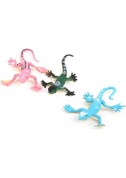 Gecko Küçük Plastik Kertenkele Simülasyon Gerçeklik Dekorasyon Çocuk Oyuncakları 12 Adet (Yurt Dışından) fırsatları