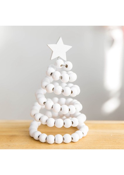 Ahşap Asılı Dıy Zanaat Noel Çocuk El Yapımı Stereo Noel Ağacı Sahne Düzeni Masa Süslemeleri Süsler A (Yurt Dışından)