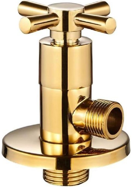 Gold Taharet Musluğu 2 Adet Set Altın Taharat Musluğu Pirinç Malzeme Ara Musluk
