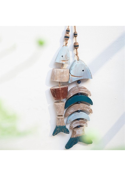 Ahşap Balık Dekor Asılı Balık El Oyması Balık Duvar Dekor Denizcilik Tema Plaj Tema Göl Evi Asılı Süsleme A (Yurt Dışından) modelleri