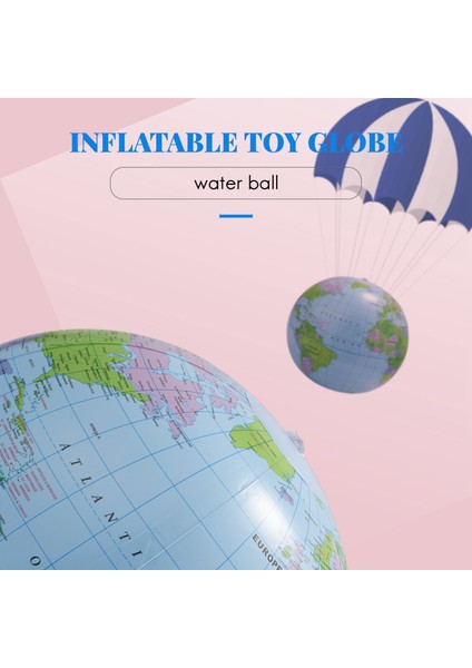 Şişme Oyuncak Küre Tellurion Eğitim Coğrafya Haritası Balon Su Topu 40 cm (Yurt Dışından) fırsatları