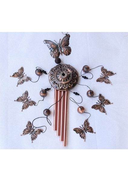 Retro Metal Kelebek Kaplumbağa Demir Sanat Rüzgar Çanı Ev Bahçe Dekorasyonu Bakır Açık Asılı Baykuş Hayvan Melek (Yurt Dışından) fırsatları