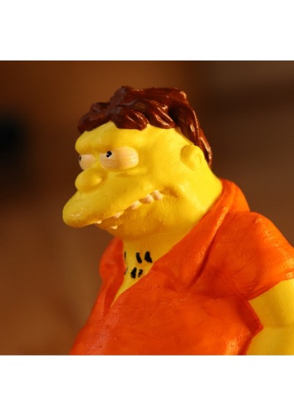 Barney Gumble Simpson Simpsons Simpsonlar Boyalı Figür 15 cm