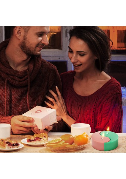 Adet Silikon Kalıplar Yin Yang Mum Kalıp Tai Chi Sabun Balmumu Aromaterapi Kalıp Epoksi Reçine Kalıp Çikolata Şekerleme Kalıbı (Yurt Dışından)
