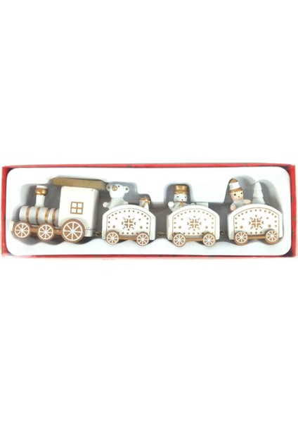 Merry Christmas Ahşap Tren Süsleme Dekorasyon Ev Noel Baba Hediye Için Natal Navidad Noel Yeni Yıl Dekor, E (Yurt Dışından)