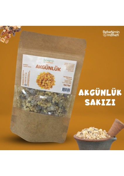 Bebeğimin Marketi ***akgünlük*** Sakızı 75 Gr.