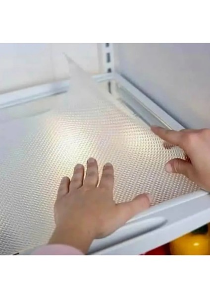 Eva 45 cm x 10 Metre Şeffaf Raf Örtüsü Dolap ve Çekmece Içi Kaymaz Kaydırmaz Örtü fiyatları