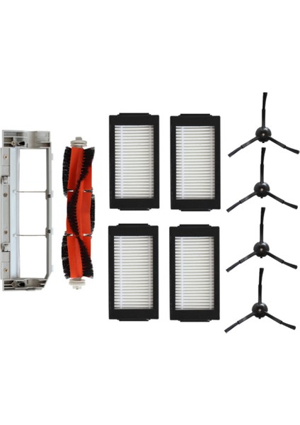 Xiaomi Mijia Pro Süpürme Robotu Aksesuarları Haddeleme Fırça Ana Fırça Hepa Filtre Ana Fırça Kapağı (Yurt Dışından)