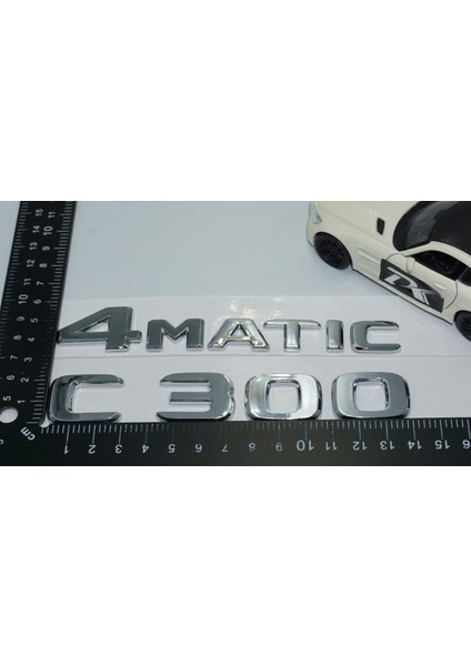 Benz C300 4matic Bagaj Krom Abs 3m 3D Yazı Logo fırsatları