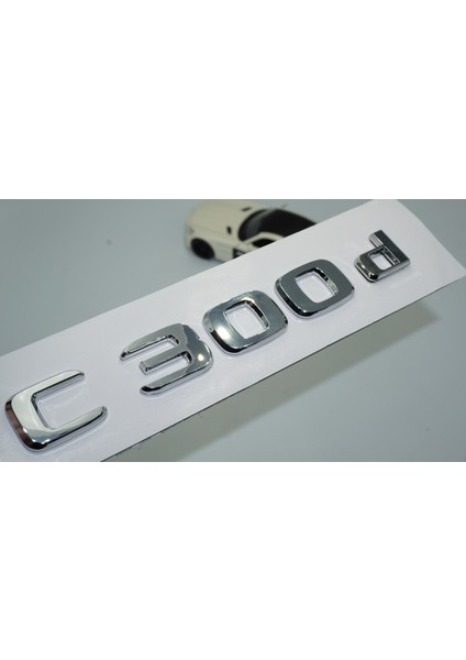 Benz C300D Bagaj Krom Abs 3m 3D Yazı Logo
