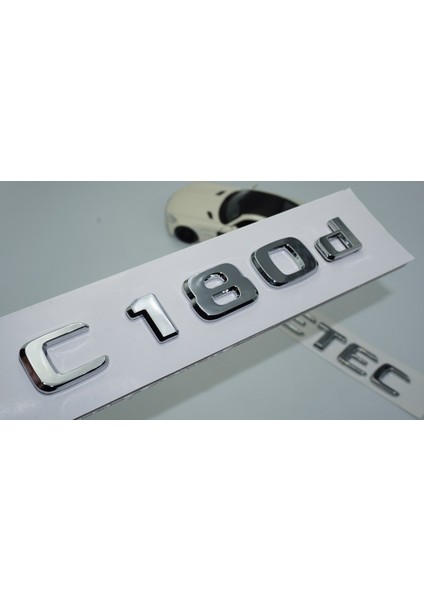 Benz C180D Bluetec Bagaj Krom Abs 3m 3D Yazı Logo