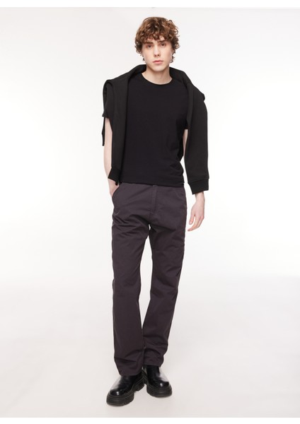 Normal Bel Regular Fit Antrasit Erkek Chino Pantolon WA1XFC003 Sustainable Chino Pant