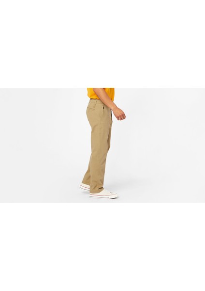 Smart 360 Flex Bej Ultimate Straight Fit Chino Pantolon