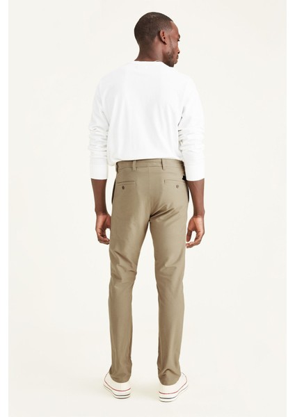 Smart 360 Comfort Knit Bej Slim Fit Chino Pantolon fiyatları