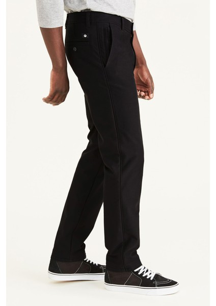 Smart 360 Comfort Knit Siyah Slim Fit Chino Pantolon fiyatları
