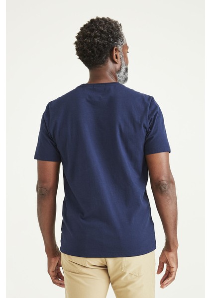 Yuvarlak Yaka Lacivert Tişört fiyatları