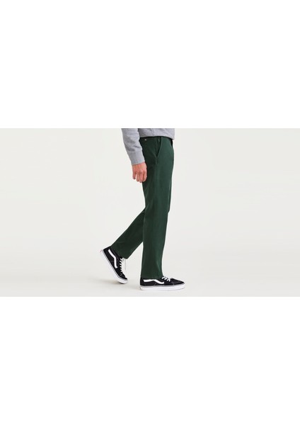 Smart 360 Flex Yeşil Ultimate Slim Fit Chino Pantolon