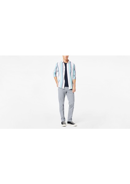 Smart 360 Flex Gri Workday Slim Fit Pantolon