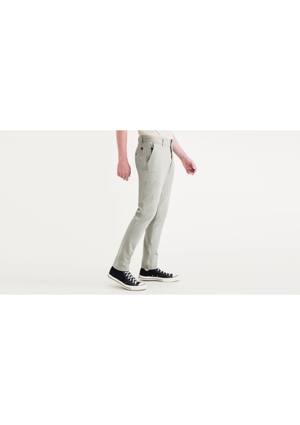 Smart 360 Flex Yeşil Ultimate Skinny Fit Chino Pantolon