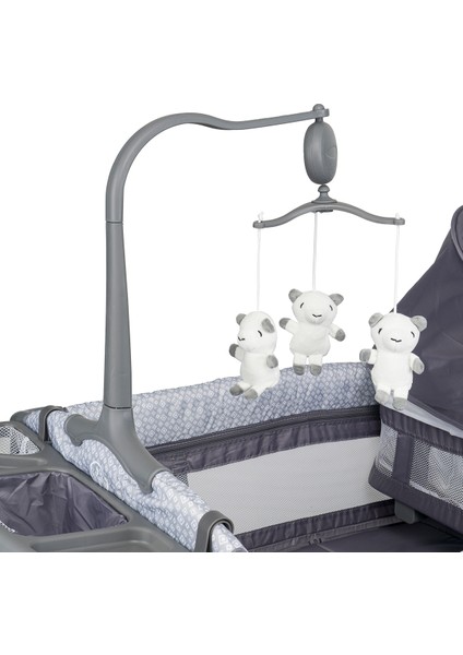 playful Anne Yanı Bebek Oyun Parkı - Gri modelleri