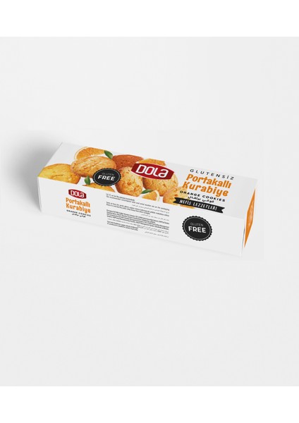 Glutensiz Portakallı Kurabiye 85 gr