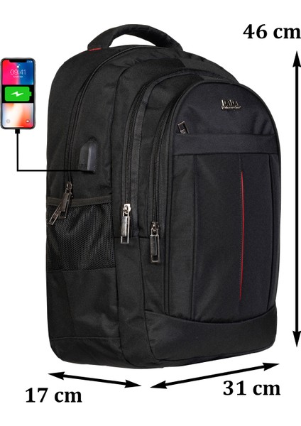 Sırt Çantası 15,6 Inç Laptop Bölmeli Su Geçirmez Kumaş fiyatları