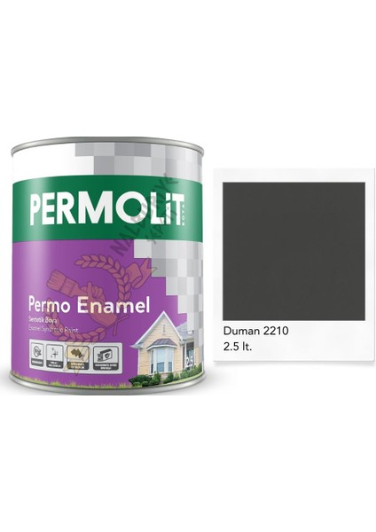 Enamel Sentetik Yağlı Boya Duman 2.5 Lt.
