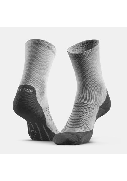 Quechua Uzun Konçlu Outdoor Çorap - 2 Çift - Koyu Gri - Hike 100 fiyatları